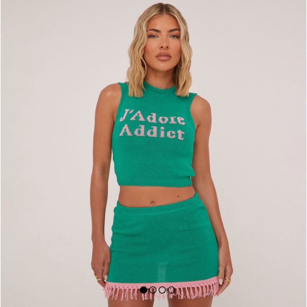 BNWT Ego Official J’Adore Set Pink and Green